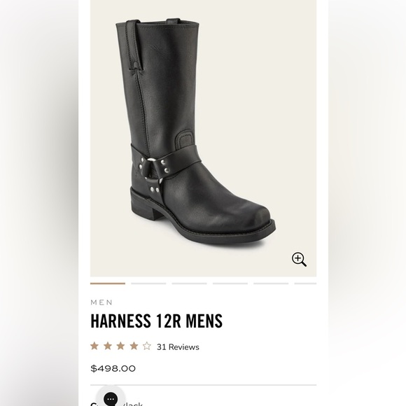 💠 Frye HARNESS 12R men’s boots - Picture 3 of 3